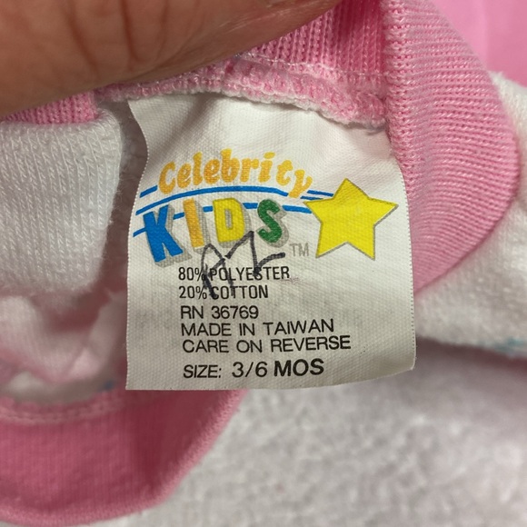 Vintage 90’s outfit celebrity kids one piece New Arrival 3/6m - Picture 7 of 7